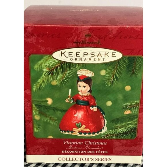 Hallmark Keepsake Victorian Christmas Madame Alexander Ornament 2001 Collectible - Picture 10 of 12
